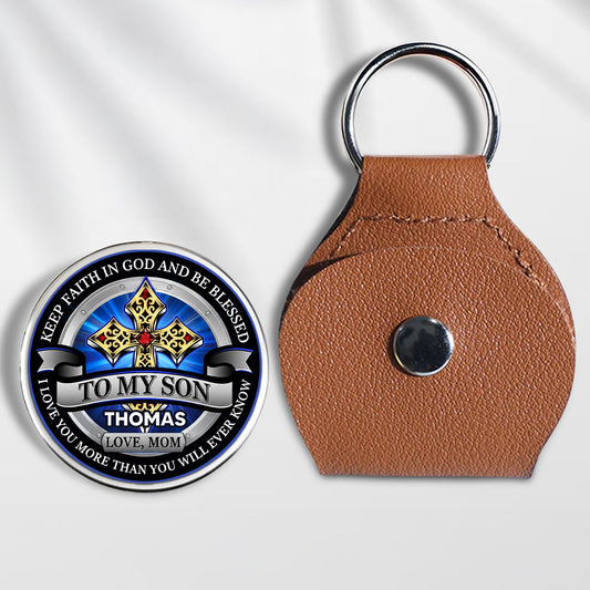 Blessings And Love From Parent - Personalized Custom Pocket Hug