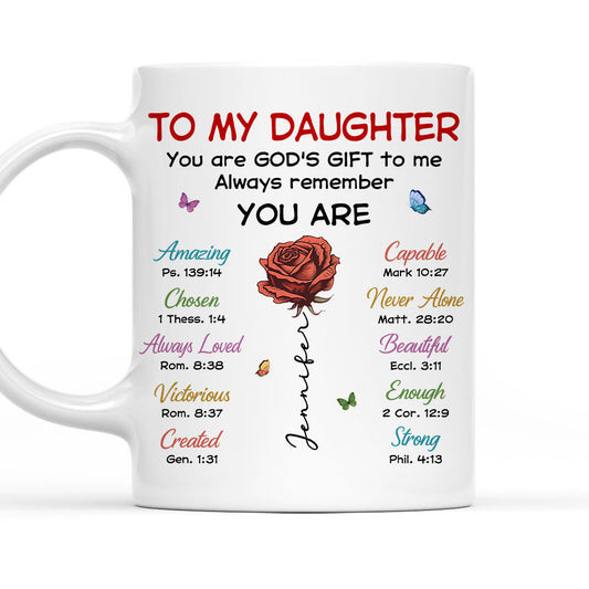You Are My Gift -  Personalized Custom Coffee Mug